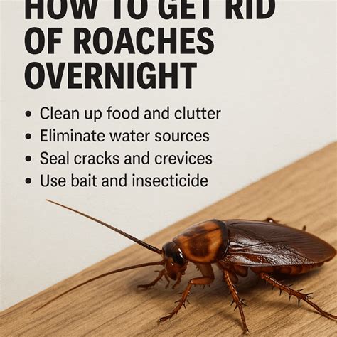 DIY Methods to Combat Roaches Immediately