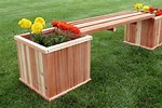 DIY Planter Bench
