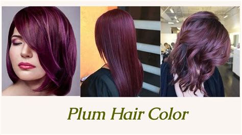 DIY Plum Hair Dye Application Guide
