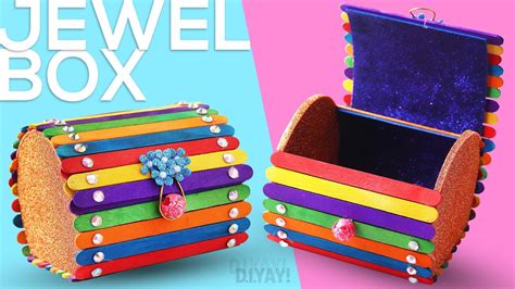 DIY Popsicle Stick Jewelry Box Timeless Treasure