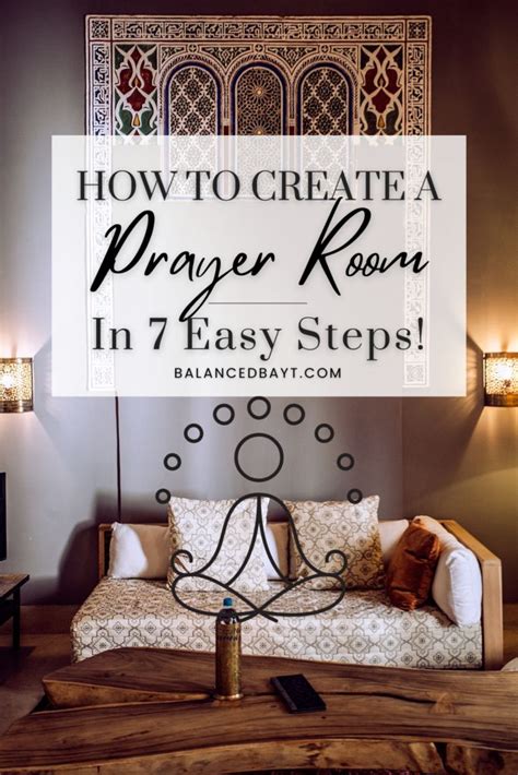 DIY Prayer Room Projects
