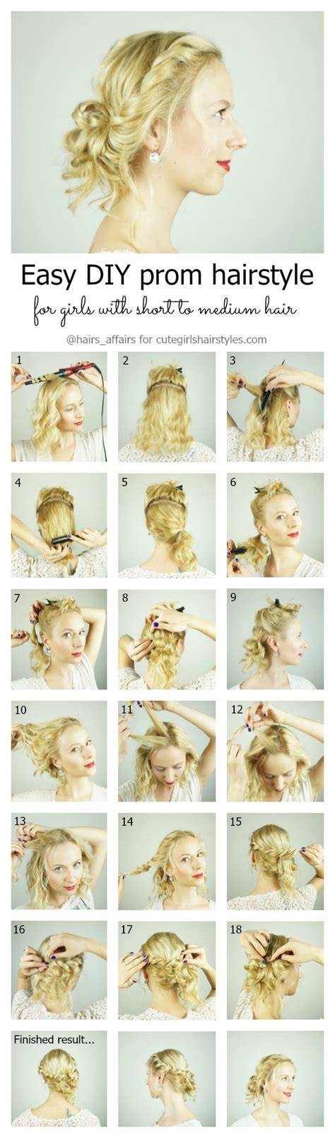 DIY Prom Hair Tutorials