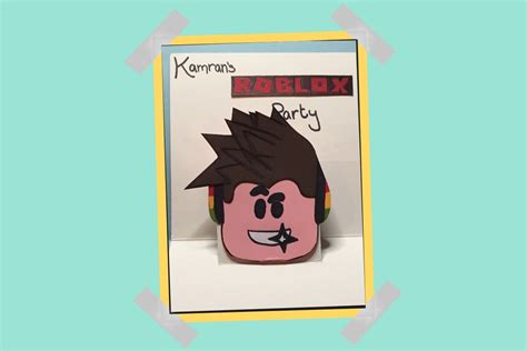 DIY Roblox Themed Party Decorations Archives ~ All Things Hand 