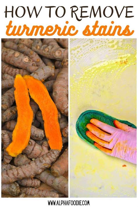 DIY Solutions: Effective Methods to Tackle Turmeric Stains
