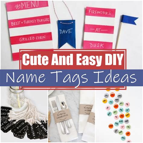 DIY Stickers and Tags