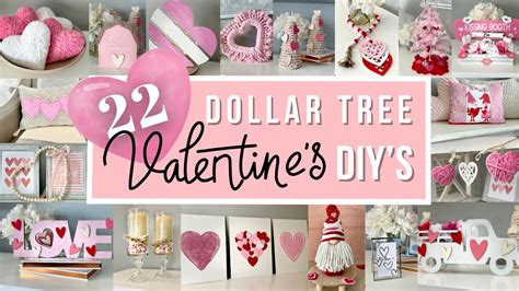DIY Valentine Crafts From Dollar Tree