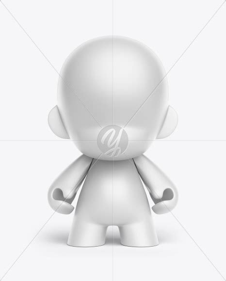 DIY Vinyl Toy Mockup Front View