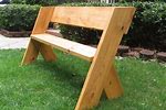 DIY Wooden Benches