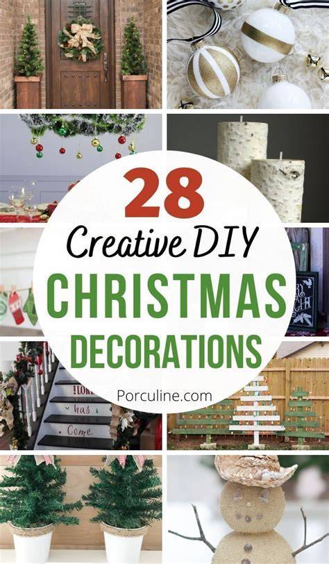 DIY holiday decorations creative tips