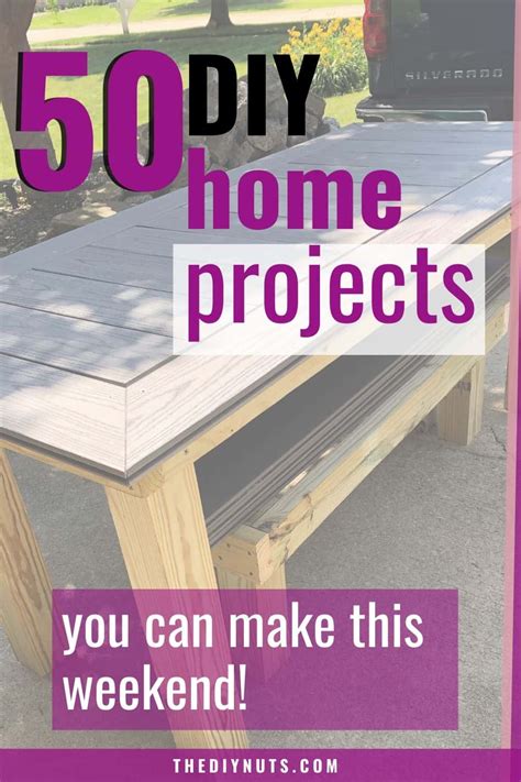 DIY home projects easy weekend projects