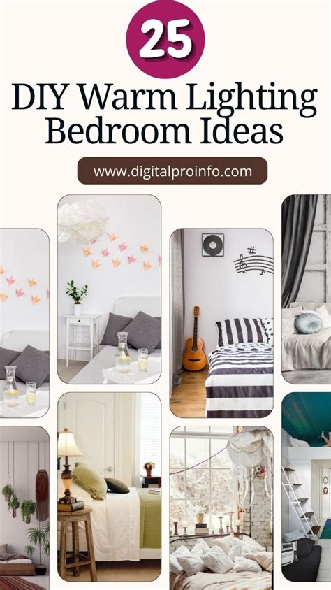 DIY lighting ideas warm tones