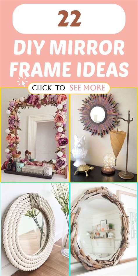 DIY mirror frame classic touch