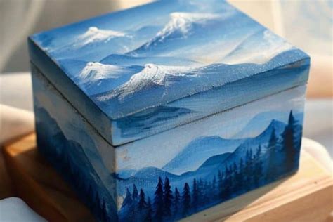 DIY Painted Jewelry Box Tutorial