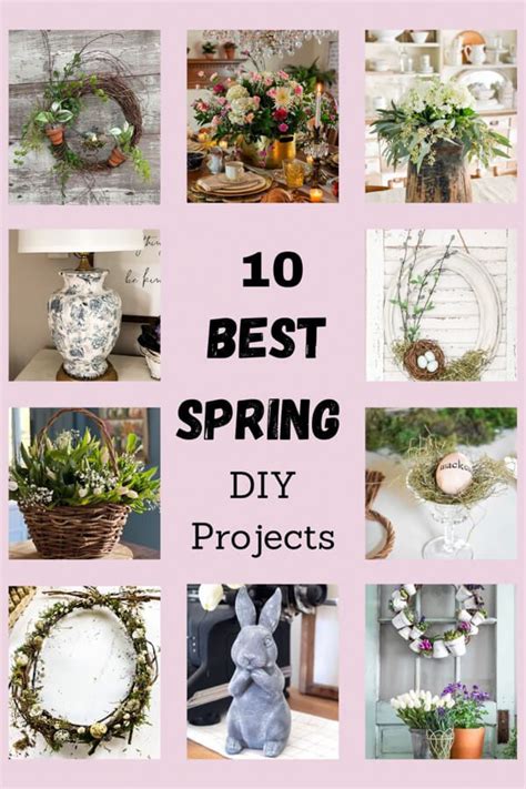 DIY spring decor