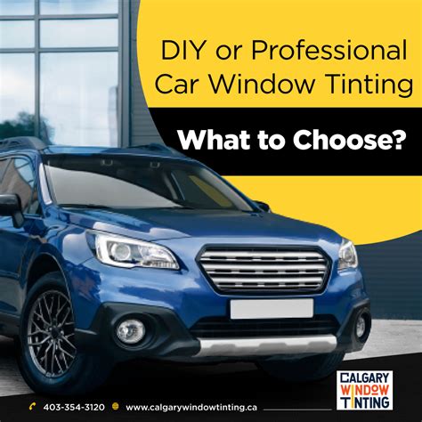 DIY vs. Professional Window Tinting