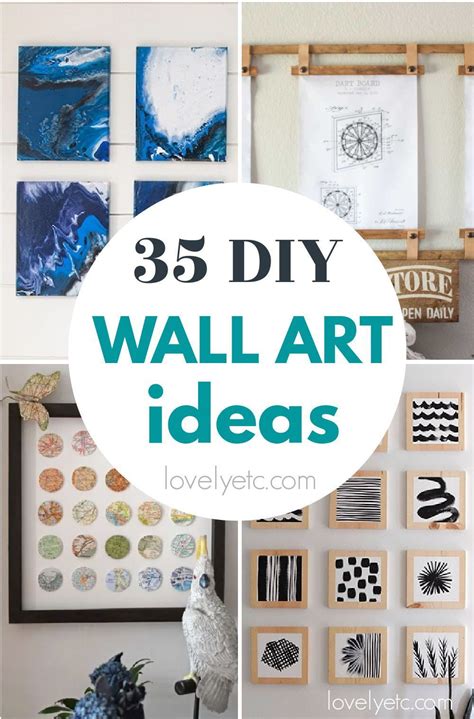 DIY wall art classic touch