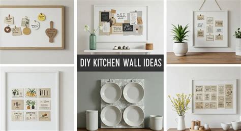 DIY wall art kitchen