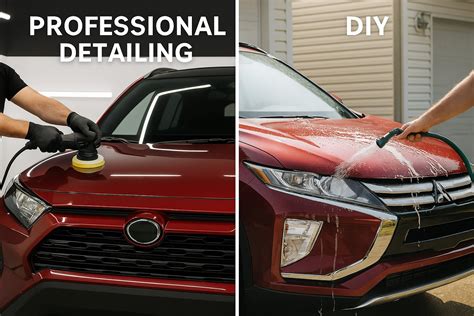 DIY Detailing vs. Professional Car Wash Detailing