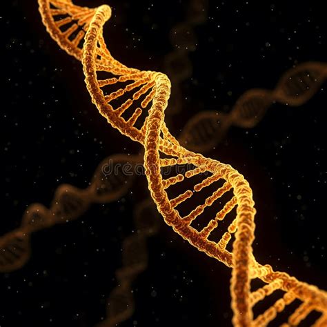 DNA Helix Double Genetic Code Molecules Cells Abstract Science