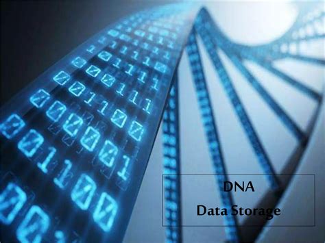 DNA storage