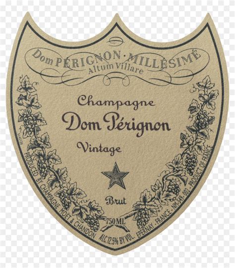 Dom Perignon Label Template