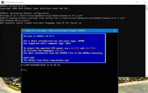 DOSBox, an x86 emulator with DOS