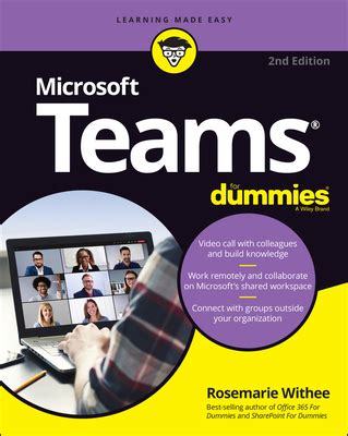 DOWNLOAD Free PDF Microsoft Teams For Dummies BY 