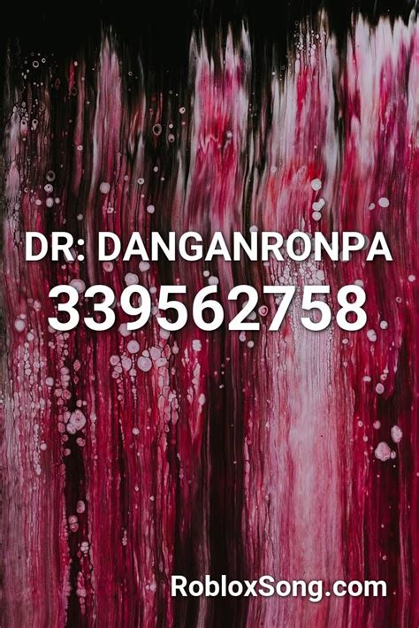 DR: DANGANRONPA Roblox ID