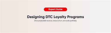 DTC loyalty programs