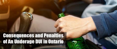 Dui Penalties For Underage Drivers In 2023