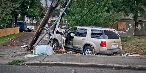 DUI Driver Crashes into Utility Pole