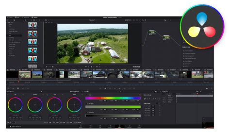 Image of DaVinci Resolve Interface