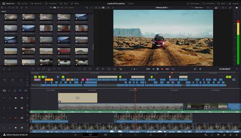 DaVinci Resolve video editor