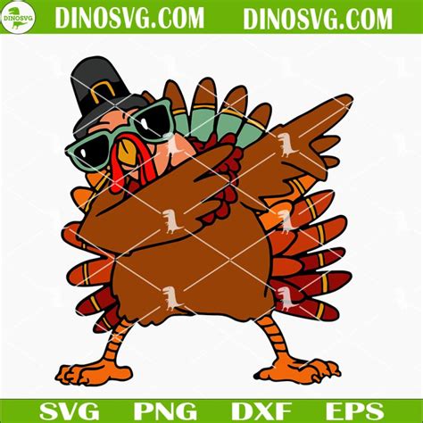 Dab Your Way into Thanksgiving with Our Fancy Dabbing Turkey SVG!