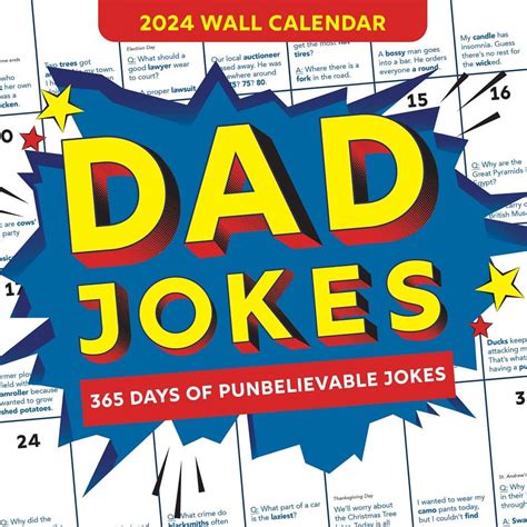 Dad Joke Calendar