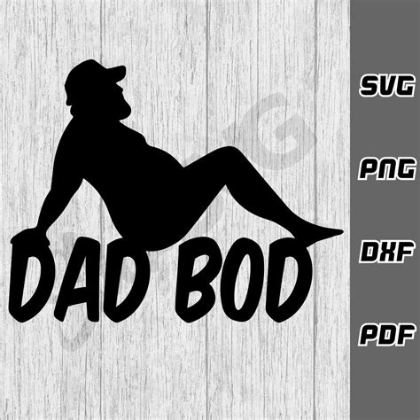Download Dad Bod SVG Free Files DXF Files
