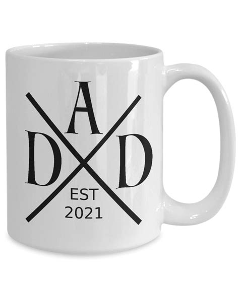Download Dad Est 2021 Father's Day Gift New... For Crafts