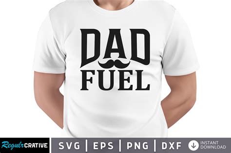 Rev Up Your Father's Day Crafts: Unleash Dad Power with a FREE Dad Fuel SVG!