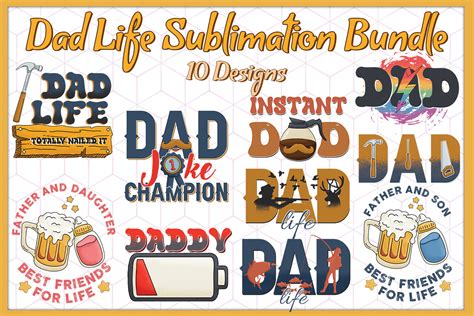 Download Dad Life Bundle, Father's Day For Crafts