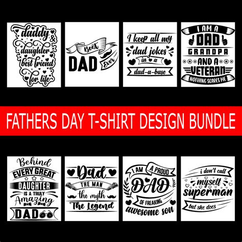 Download Dad Shirt Bundle Printable