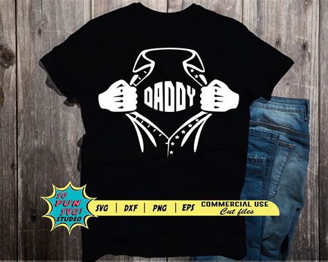Download Dad Super Hero Svg Files DXF Files