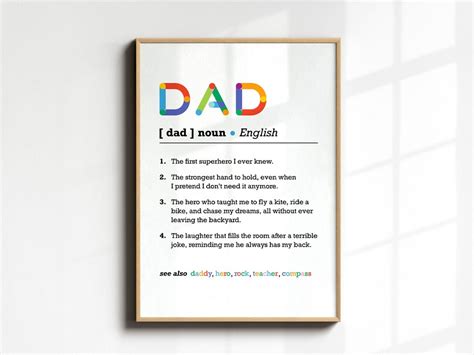 Download Dad Wall Sign Printable