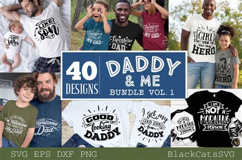 Download Daddy and Me Bundle 40 Designs Vol... Cricut SVG DXF Files