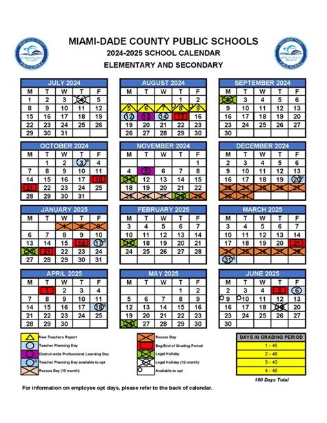 Dade County Schools Calendar