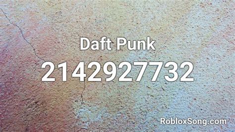 Daft Punk Roblox ID