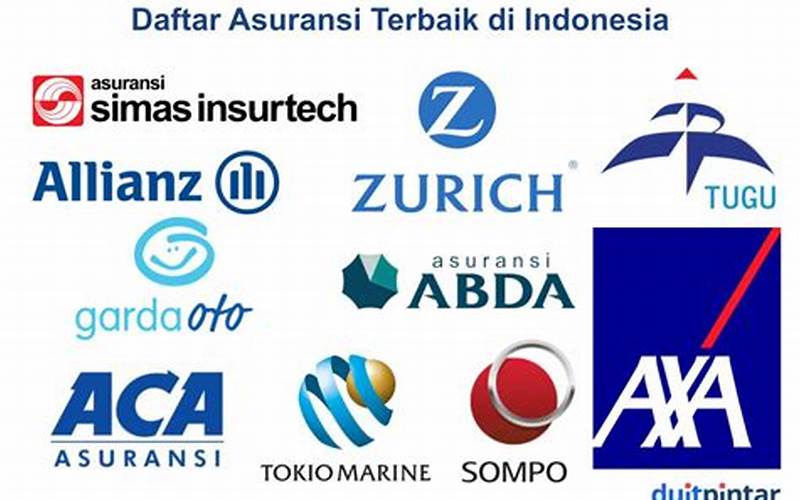 Daftar Asuransi Terlengkap Di Indonesia