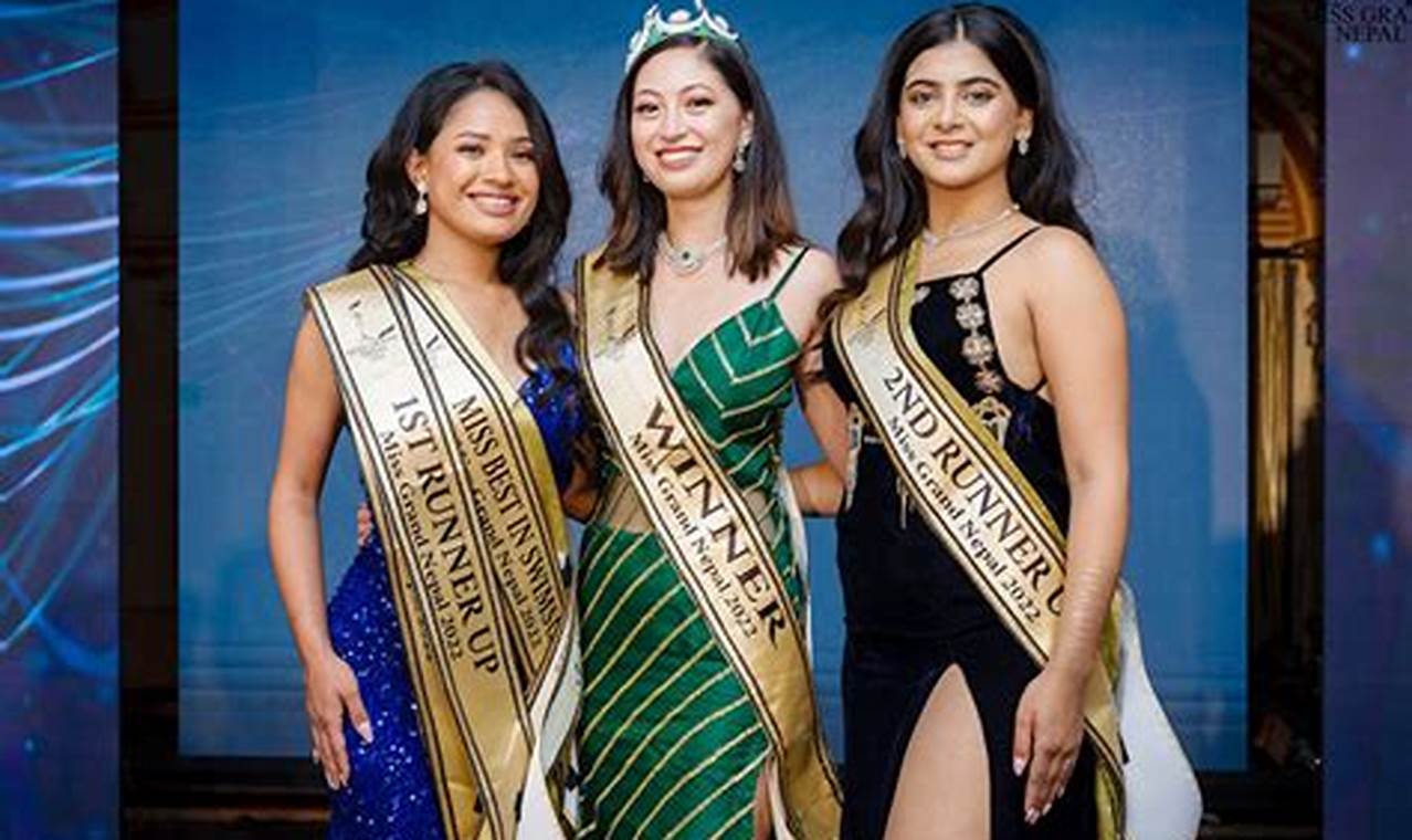 Daftar Nama Pemenang Kontes Miss Grand Nepal
