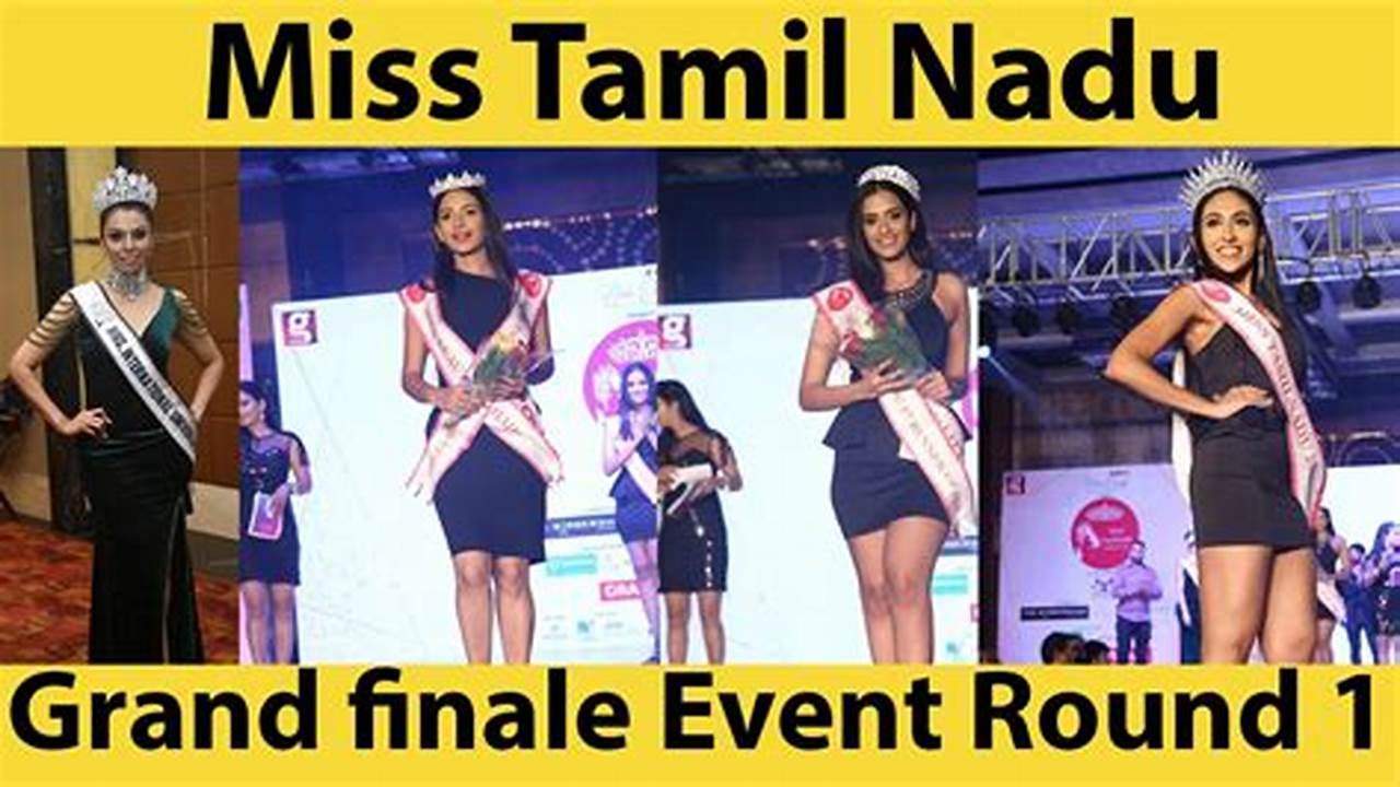 Daftar Nama Pemenang Kontes Miss Tamil Nadu