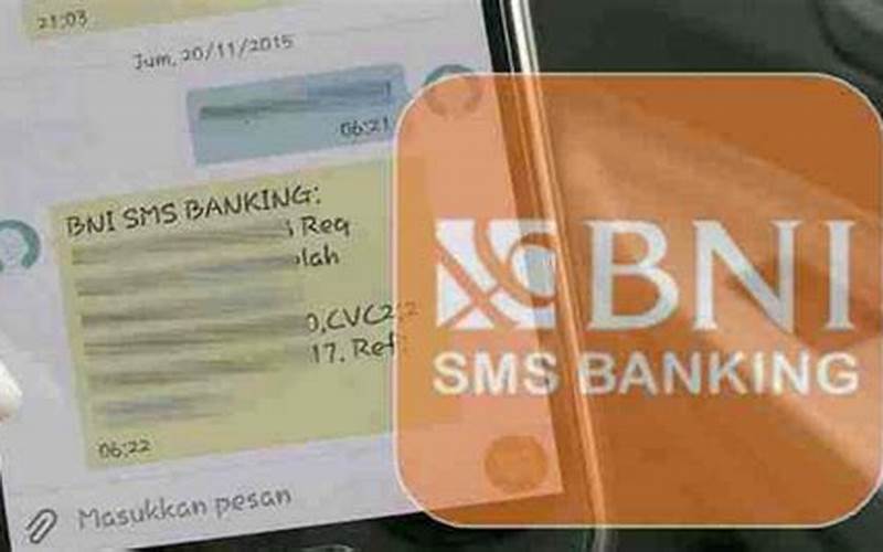 Daftar Sms Banking Bni