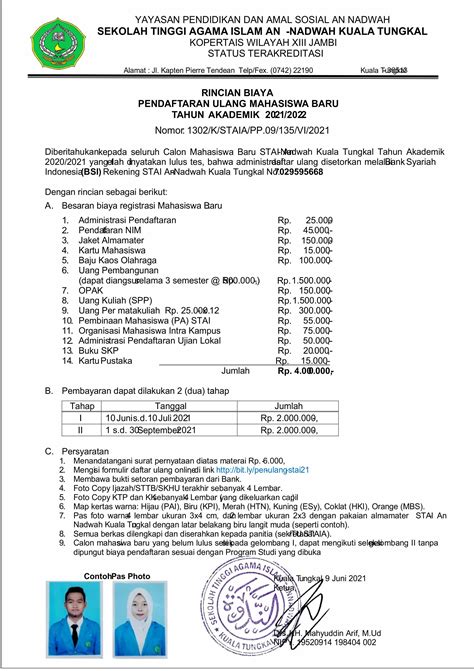 Daftar Ulang Kampus